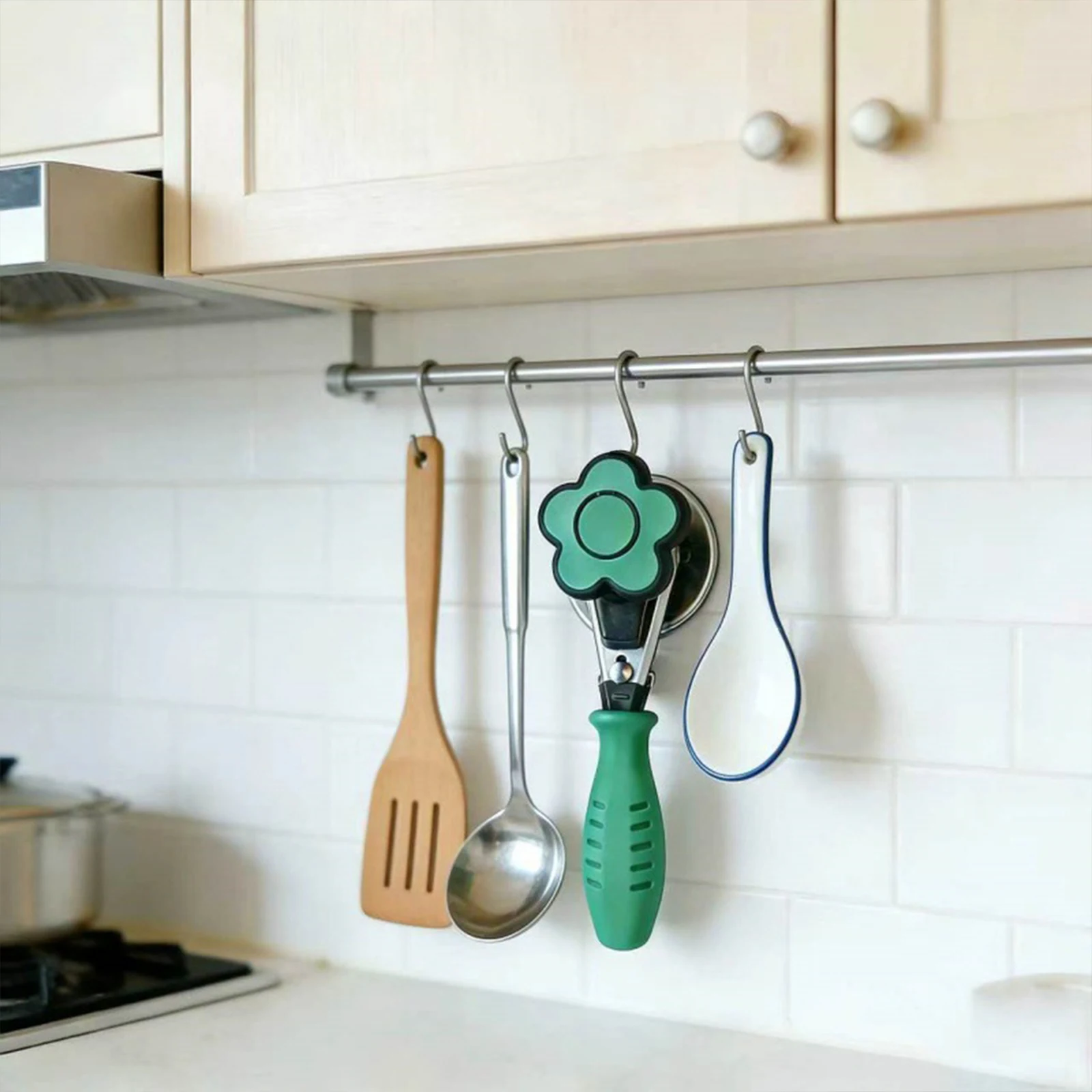 Tin Can Seamer Manual Can Sealing Machine Hand Operated Can Closing Tool Non-slip Handle Iron Body Kitchen Tool