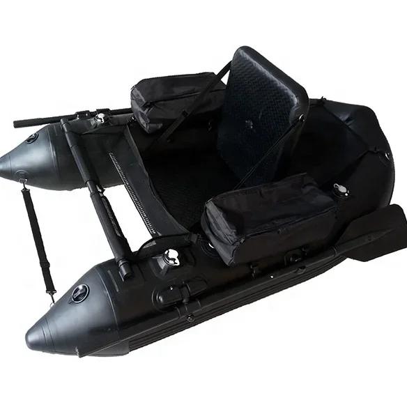 OEM inflatable 1 person fly fishing boat float tube belly boat for wholesale