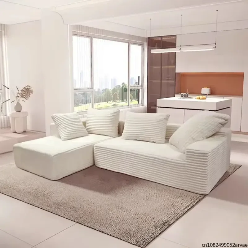 

Nordic Simple Vacuum Compression Sofa, Spliced Combination Sofa Bed, Color and Material Can Be Customized, Home Furniture