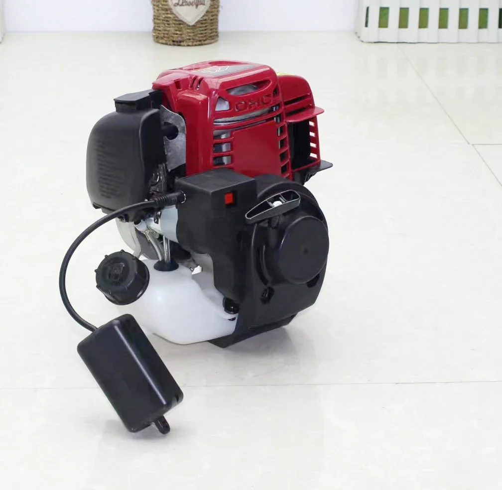 Dc Electric Start One Button Press Manual Puller Starter GX35 For Brush Cutter Grass Trimmer 35.8cc