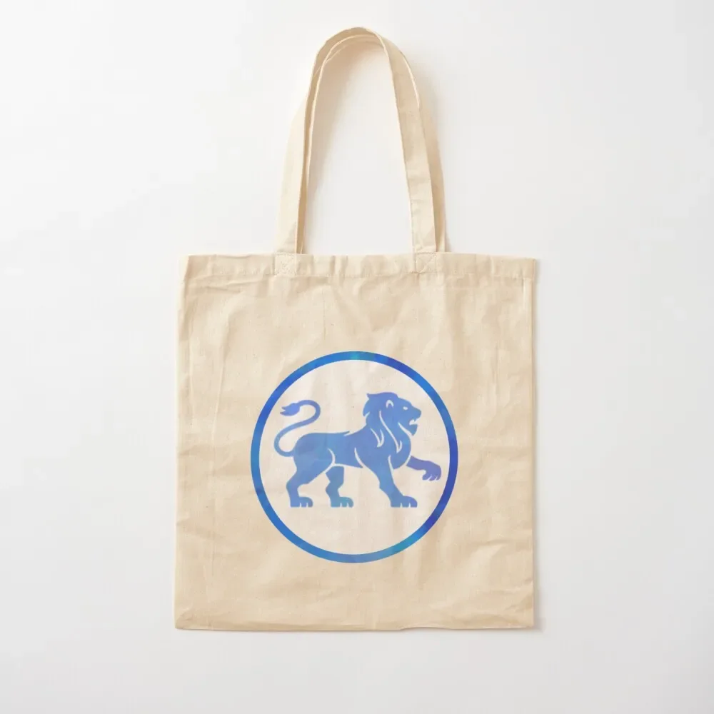 

Blue Lion Tote Bag tote bag screen Canvas stote bag bags woman 2025