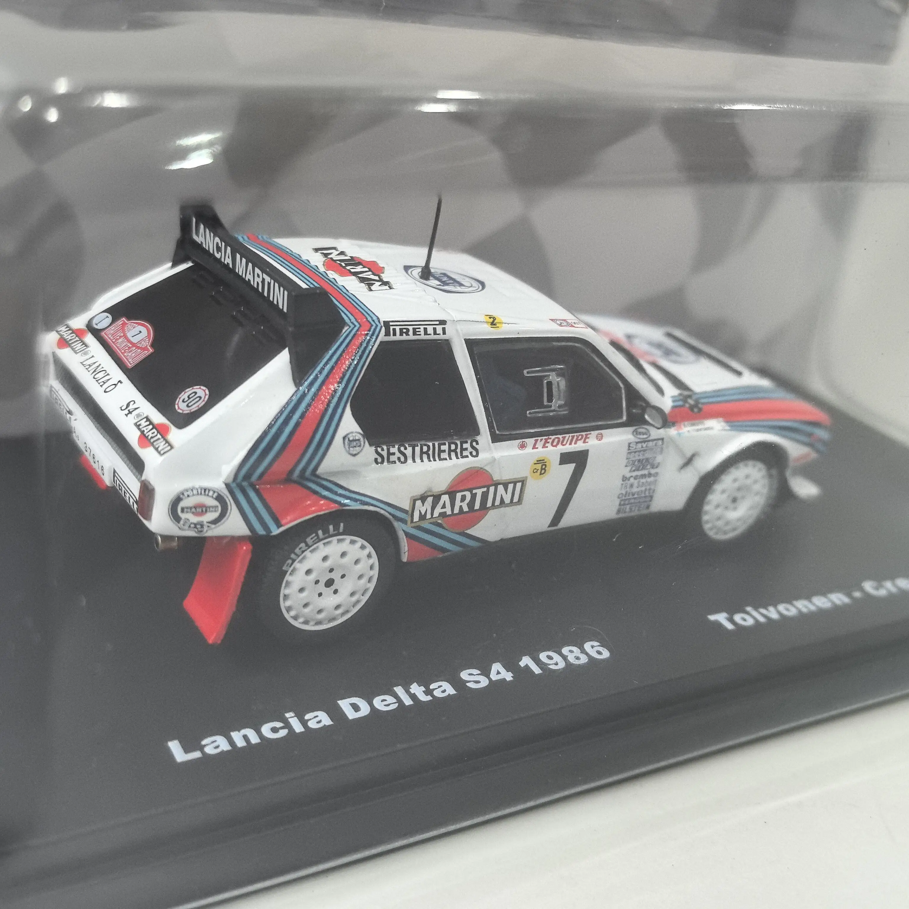 

Diecast IXO 1/43 Scale LANCIA DELTA S4 #7 1986 57 Alloy Car Model