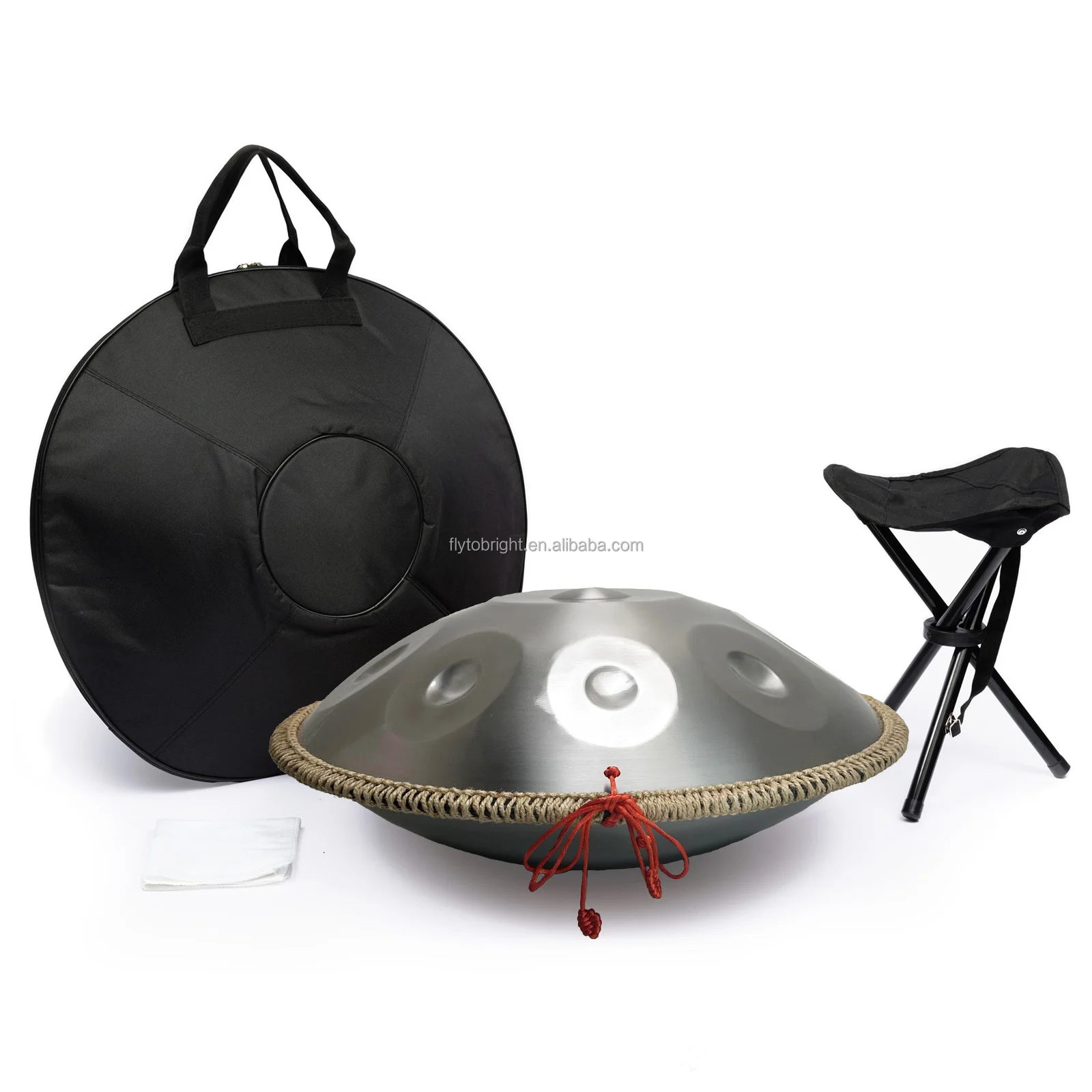 22inch steel Handpan Drum 12 / 10 / 9 notes handpan instrument for beginner With hand pan Case and stand