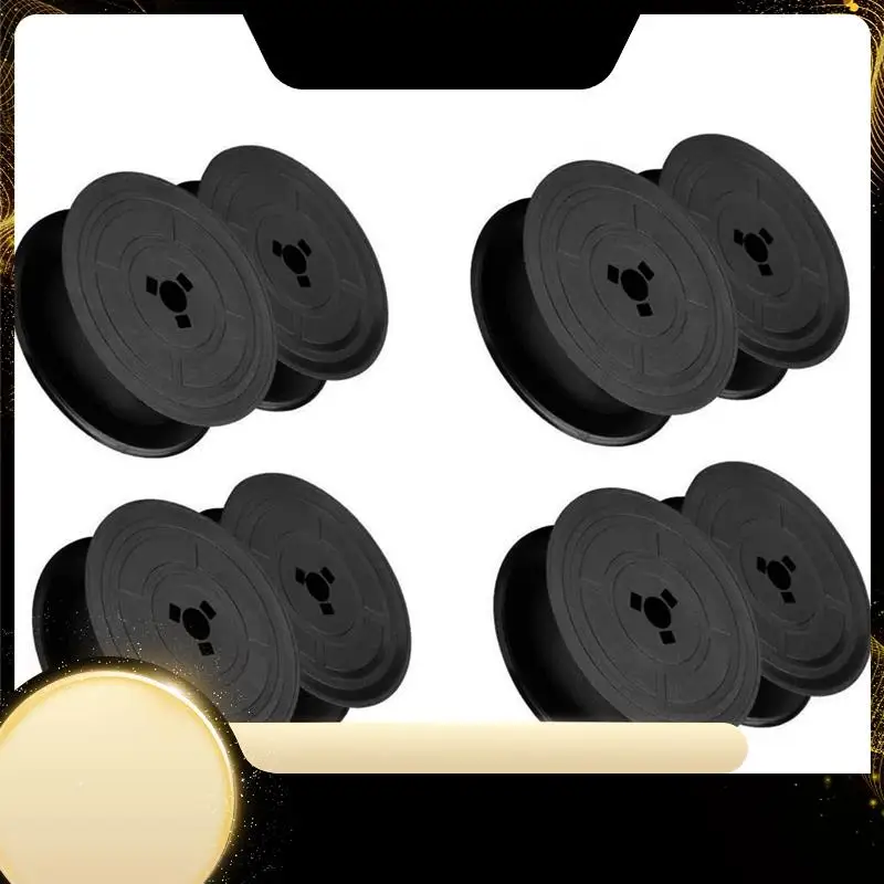 

4PCS GR4 Typewriter Ribbon Typewriter Ribbon Twin Spool Replacement For Olivetti Lettera Typewriter (Black)