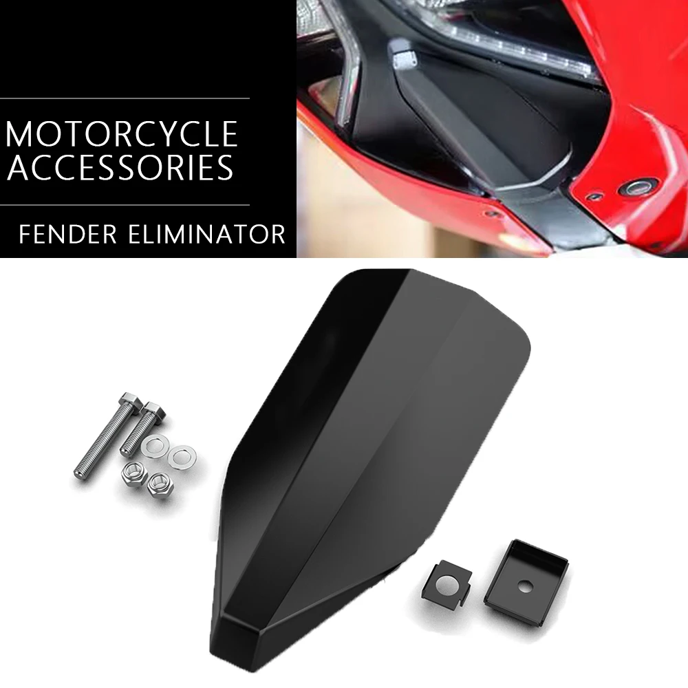 

For Ducati 1199 899 959 Panigale Motorcycle Fender Eliminator Block Off Plate Fender Eliminator Kit 1299 Panigale / S Panigale R