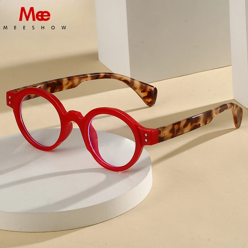 Meeshow Brand Trendy Design Reading Glasses Style Fashion Anti-Blue Light High Quality lunette de femme Prescription Eyeglasses