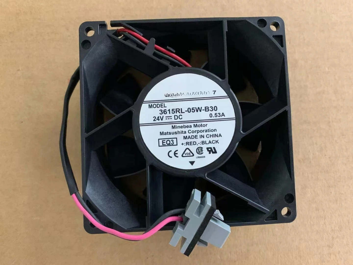 pour-1-pc-nmb-3615rl-05w-b30-9038-24-v-053a-9-cm-ventilateur-double-boule-etanche