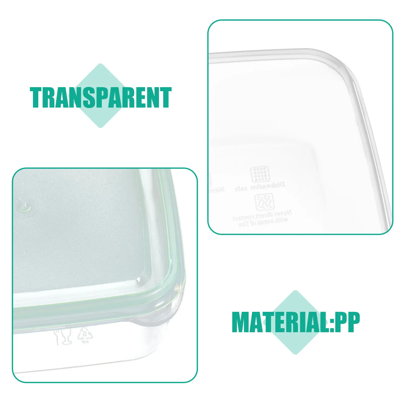2Pcs Cheese Storage Box Transparent Food Keeping Holder Large Capacity Fridge Fruit Butter Storage Container Cheese Keeper