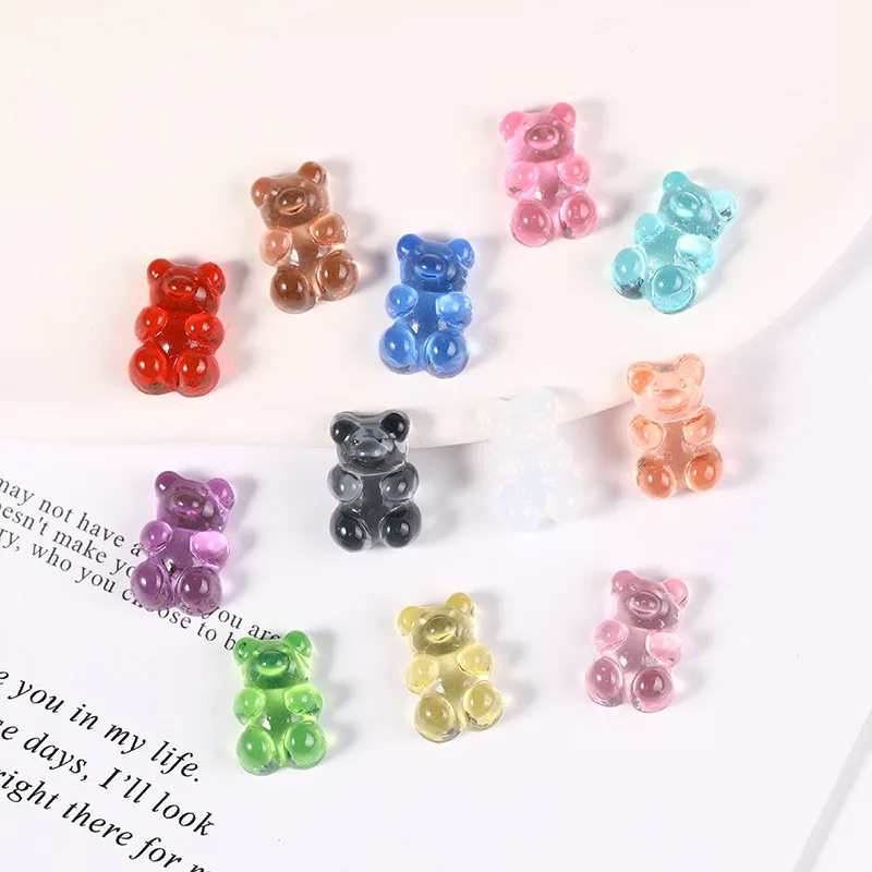 10Pcs Bear Refrigerator Magnet Magnet Blackboard And Whiteboard Sticker Photo Message Magnet Magnetic Sticker Home Decor