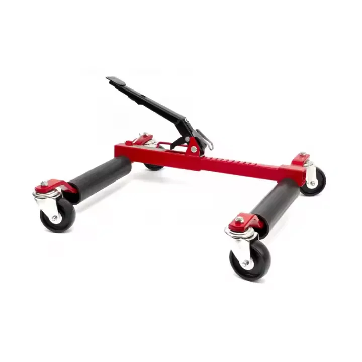 %&3 Tons (4 PCS) Car Moving Dolly One Side With PE Plastic Single Roller CE OEM 750KG Professional Hydraulic Automover Vehicle