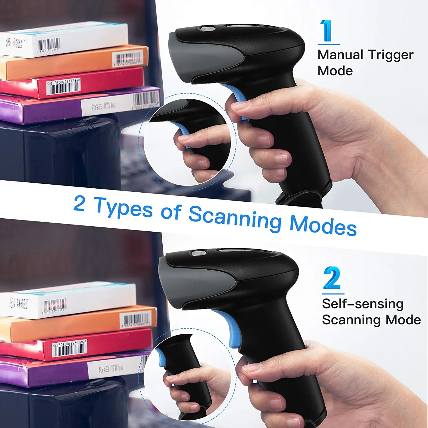 2024 New Arrival Factory Direct Sell 2D 1D QR Barcode Scanner M930 USB RS232 Yoko Brand High Performance Reader