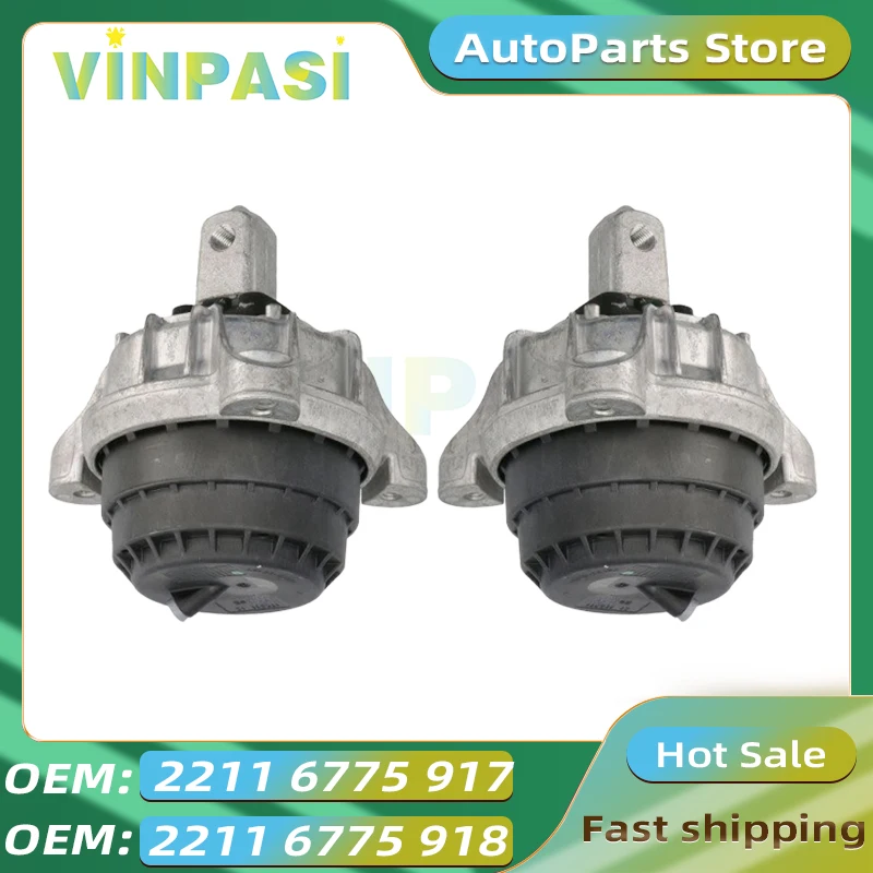 Engine Motor Mount Bracket Support Bearing Suitable for BMW 5 Series F10 F11 High Quality Engine Mount 22116775918 22116775917