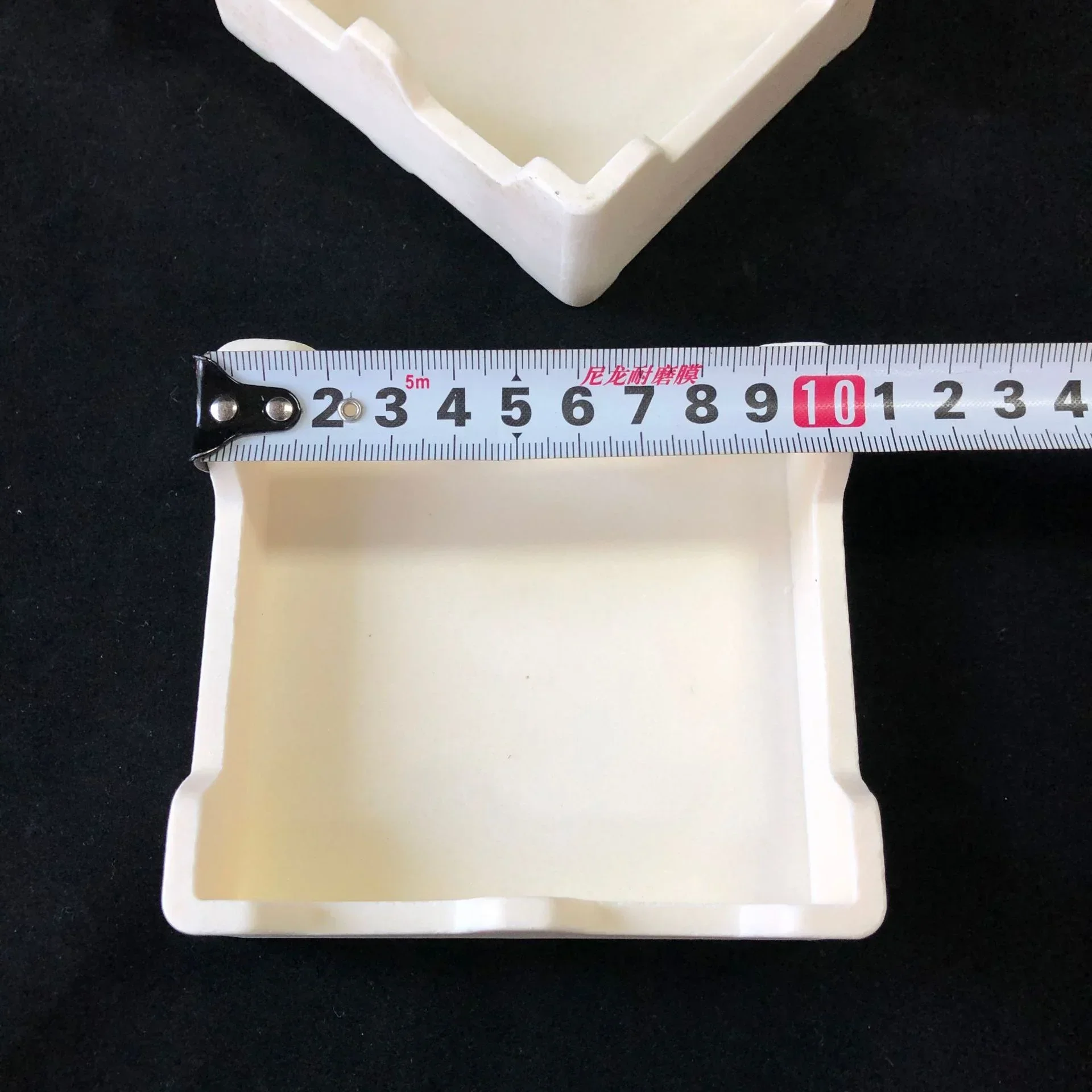 High Purity Refractory Alumina Ceramic Sagger 220*220*40/ Ceramic Box/ Crucible