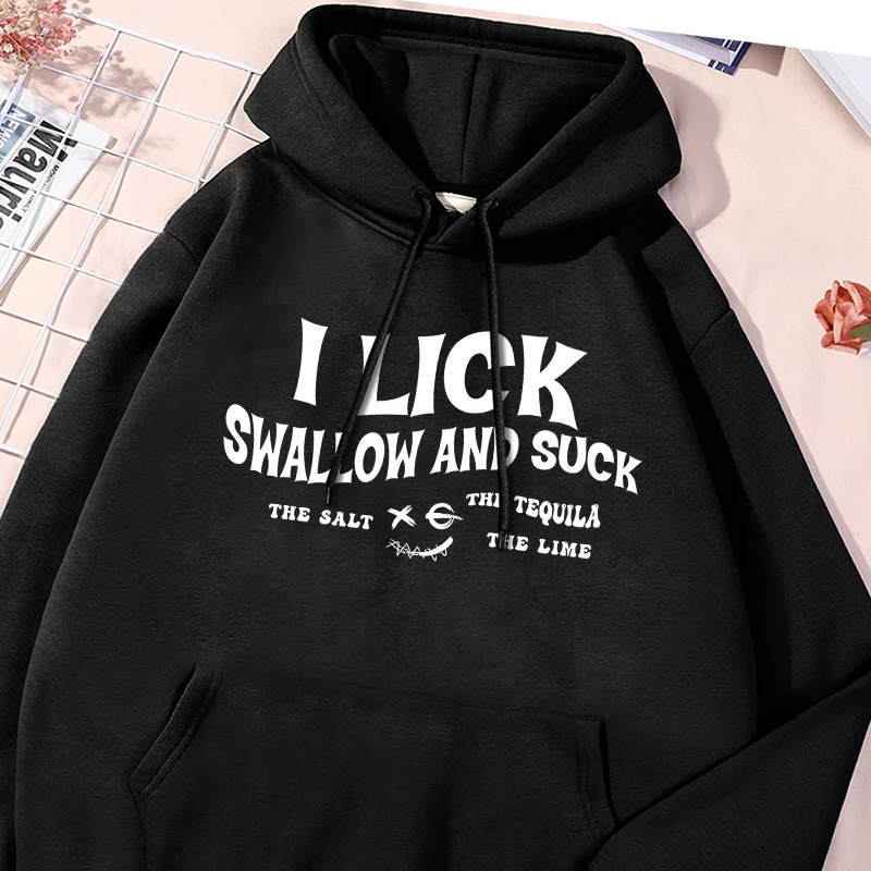 

Swallow And Suck White Letter Printing Women Hoody Oversize Sweatshirt Casual Soft Warm Comfy Hooded Fashion Versatile Clothes