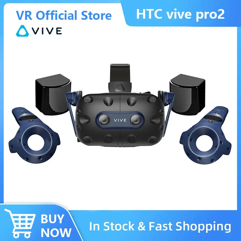 

HTC VIVE Pro 2 VR Headsets 120Hz Refresh Rate 5K High-Definition Virtual Reality PC VR Smart VR glasses Steam VR