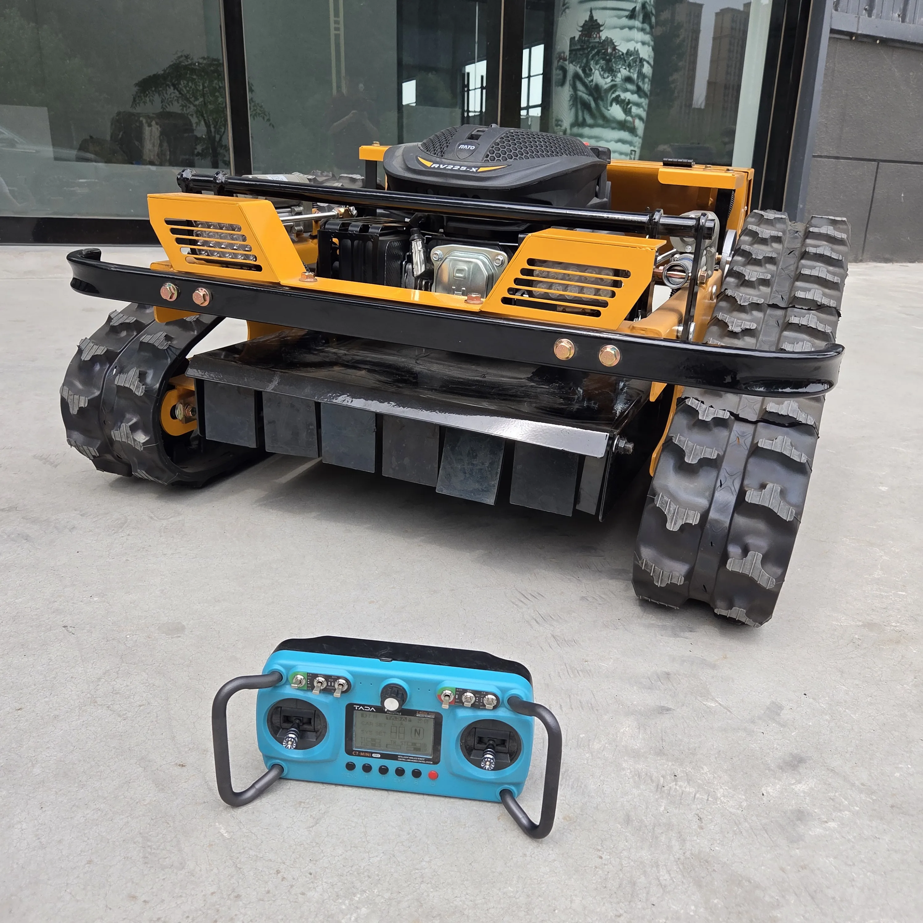 Draadloze 4-takt rupsgrasmaaier: op maat gemaakte, op afstand bestuurbare robotwieder en nulrotatie-tractor Hogere maai-efficiëntie