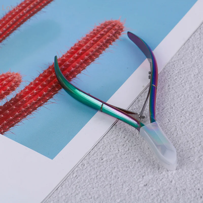 [L&P] 1개 네일 아트 큐티클 니퍼 커터 페디큐어 클리퍼 스테인리스 스틸 도구