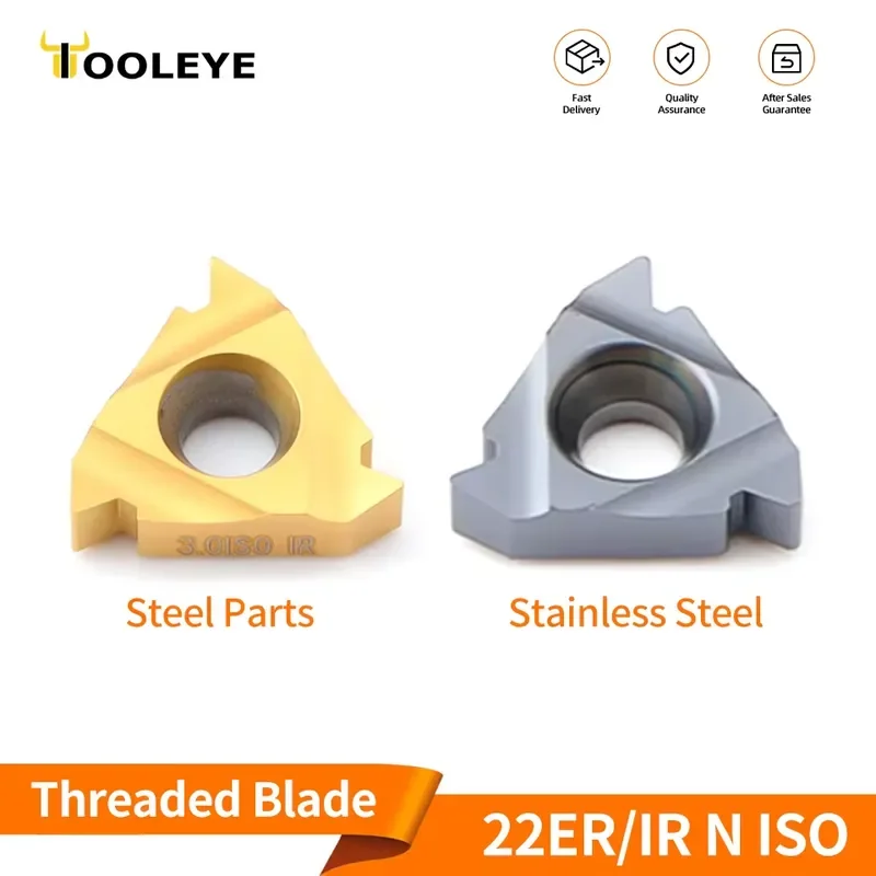 Hot Selling 22ER 22IR N55 N60 3.5 4.0 5.0 6.0 ISO Carbide CNC Blade Steel Processing Lathe Cutting Tool Hard Alloy Threading
