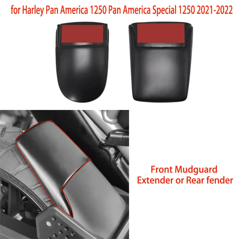 ملحقات الدراجة النارية موسع الطين الأمامي أو الحاجز الخلفي لـ Harley Pan America 1250 Pan America Special 1250 2021-2022