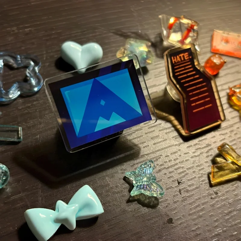 IHN MAIMS AM Allied Acrylic Pin Set I Have No Mouth And I Must Scream Meme Ted Slug Hate Graphic Badge Horror Game cosplay Gift