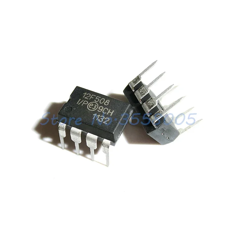 5PCS PIC12F508-I/P Chip DIP-8