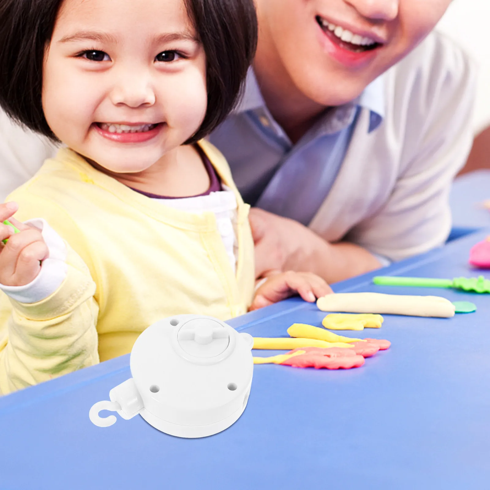 

Baby Crib with Rotating Lullaby Player for Infants Soothing Sound Emission Nursery Decoration Bed Bell Hanging