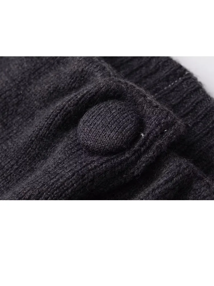 

HH женская зимняя модная однобортная блузка с круглым вырезом и длинными рукавами, однотонная свободная блузка, женские повседневные универсальные топы для поездок на работу