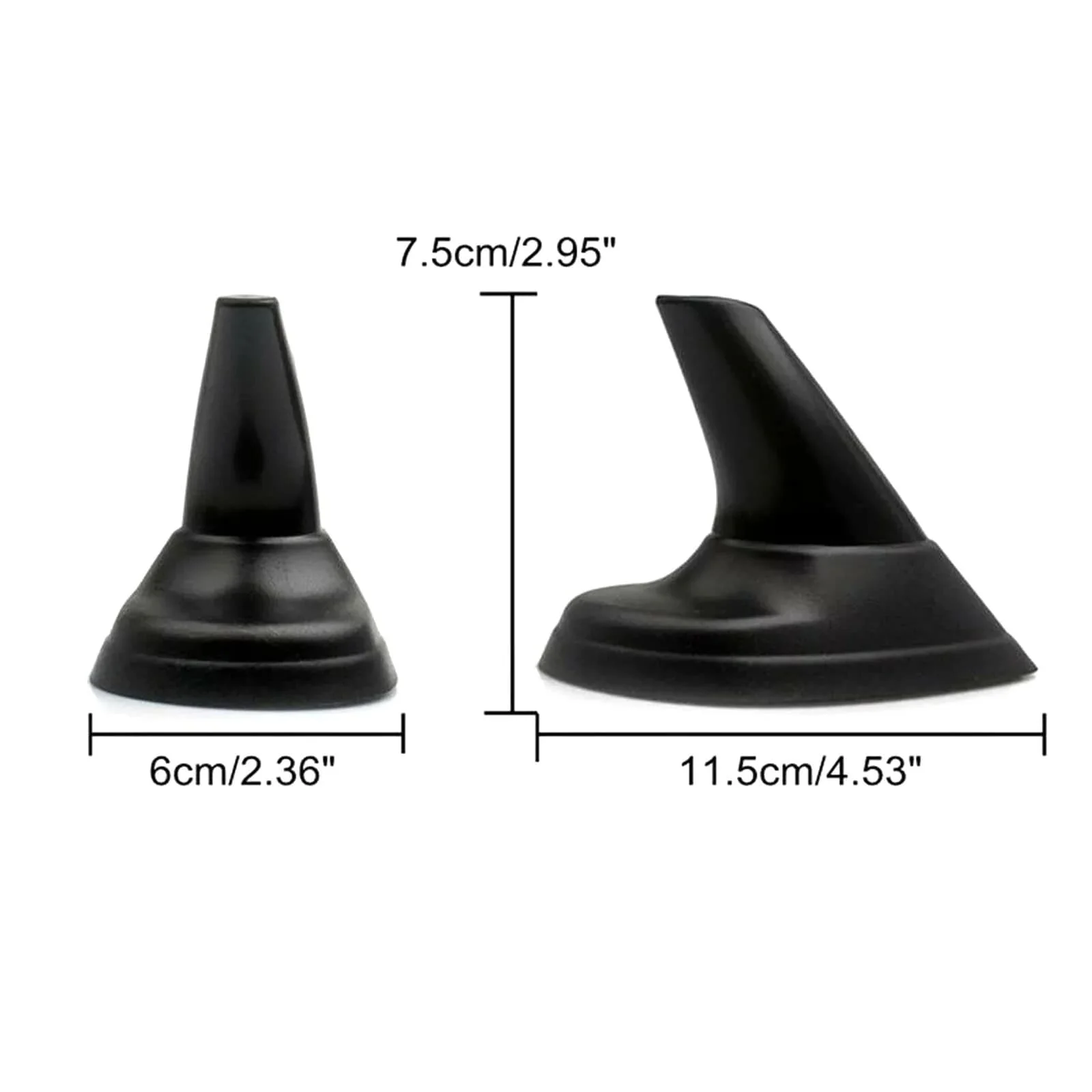 1PCS Shark Fin Rubber Dummy Antenna Aerial Cover 12762122 For Saab 9-3 9-3SS 9-5 Car Exterior Aerials Replacement Parts