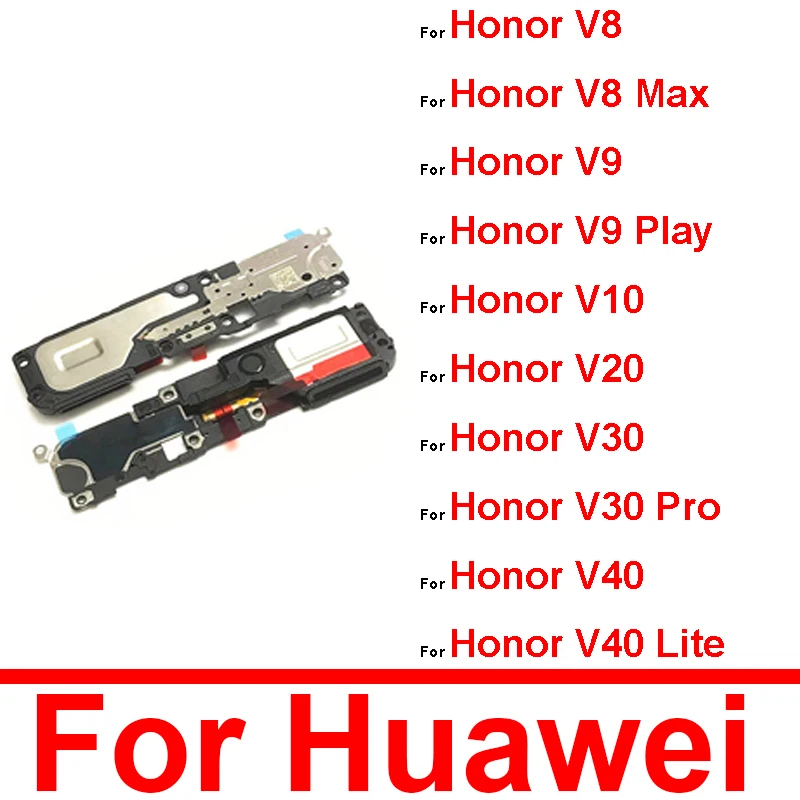 

Громкий динамик, зуммер для Huawei Honor View V40 Lite V30 Pro V20 V10 V9 Play V8 Max, громкий динамик, замена гибкого кабеля