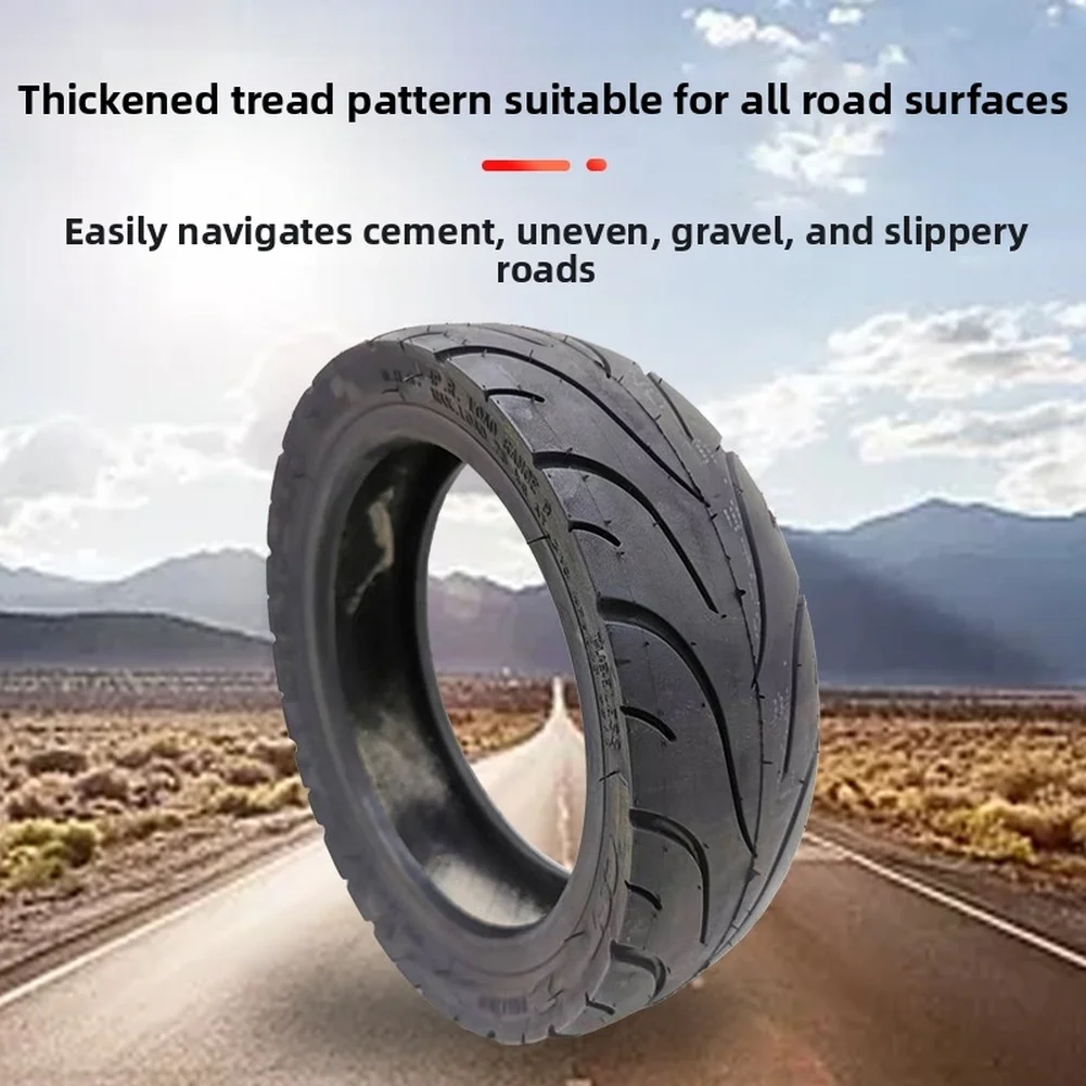 Anti Slip E-scooter For Urban Commuting High Performance Electric Tire Thick Tread Pattern Puncture Resistant Rubber
