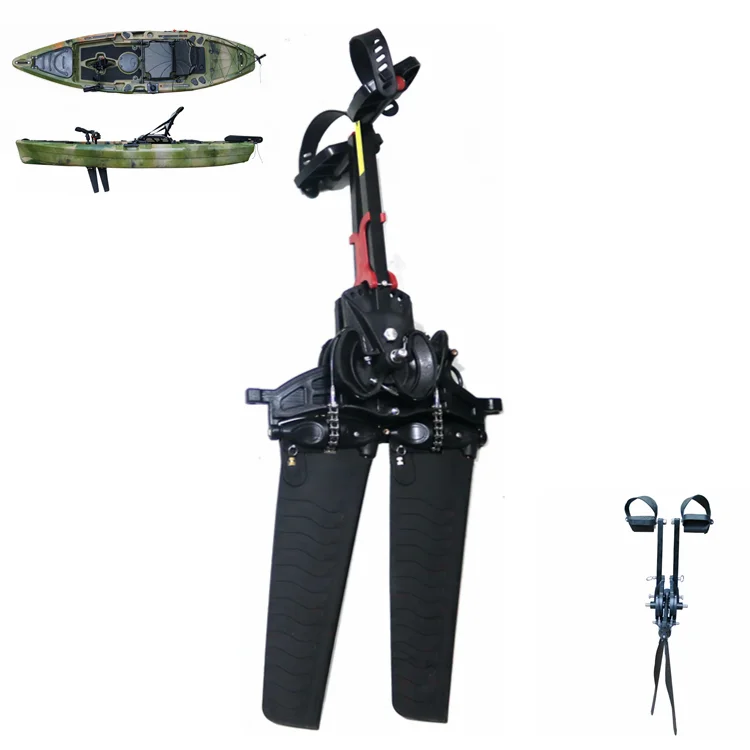 

Chinese Wholesale Kayak Flat Pedal Underwater Clips Foot Pedal Drive System For Kayak In Stock