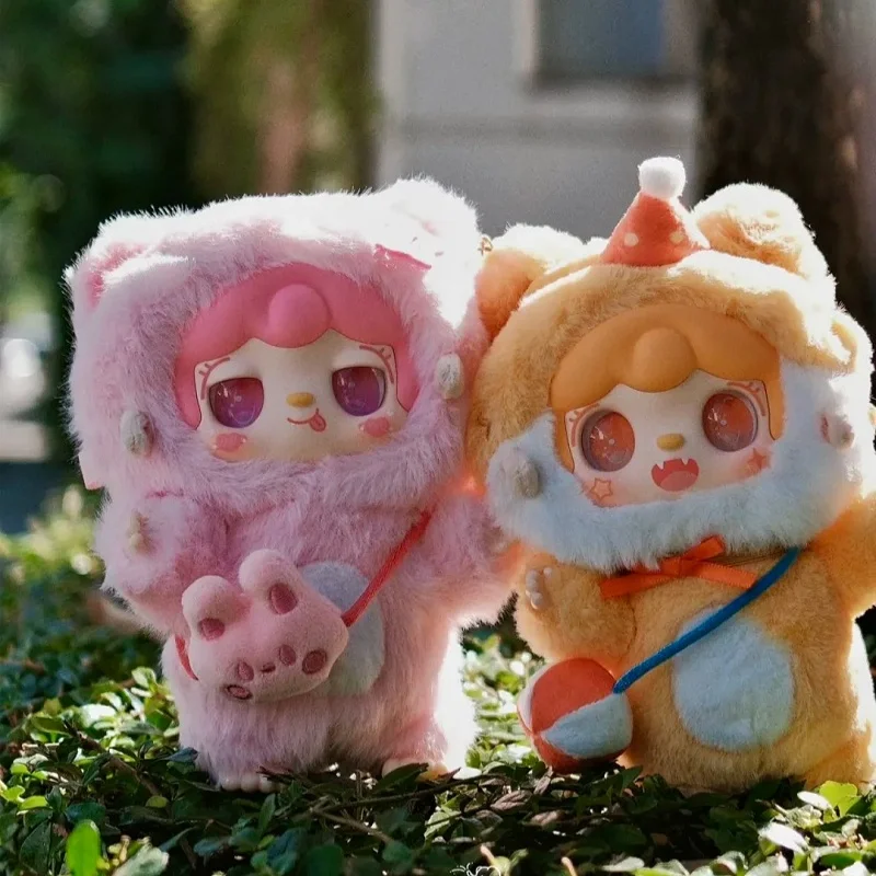 

Genuine Yooki V2 Meow Meow Kindergarten Series Plush Blind Box Cute Vinyl Doll Pendant Decoration Mystery Box Children Toy Gift