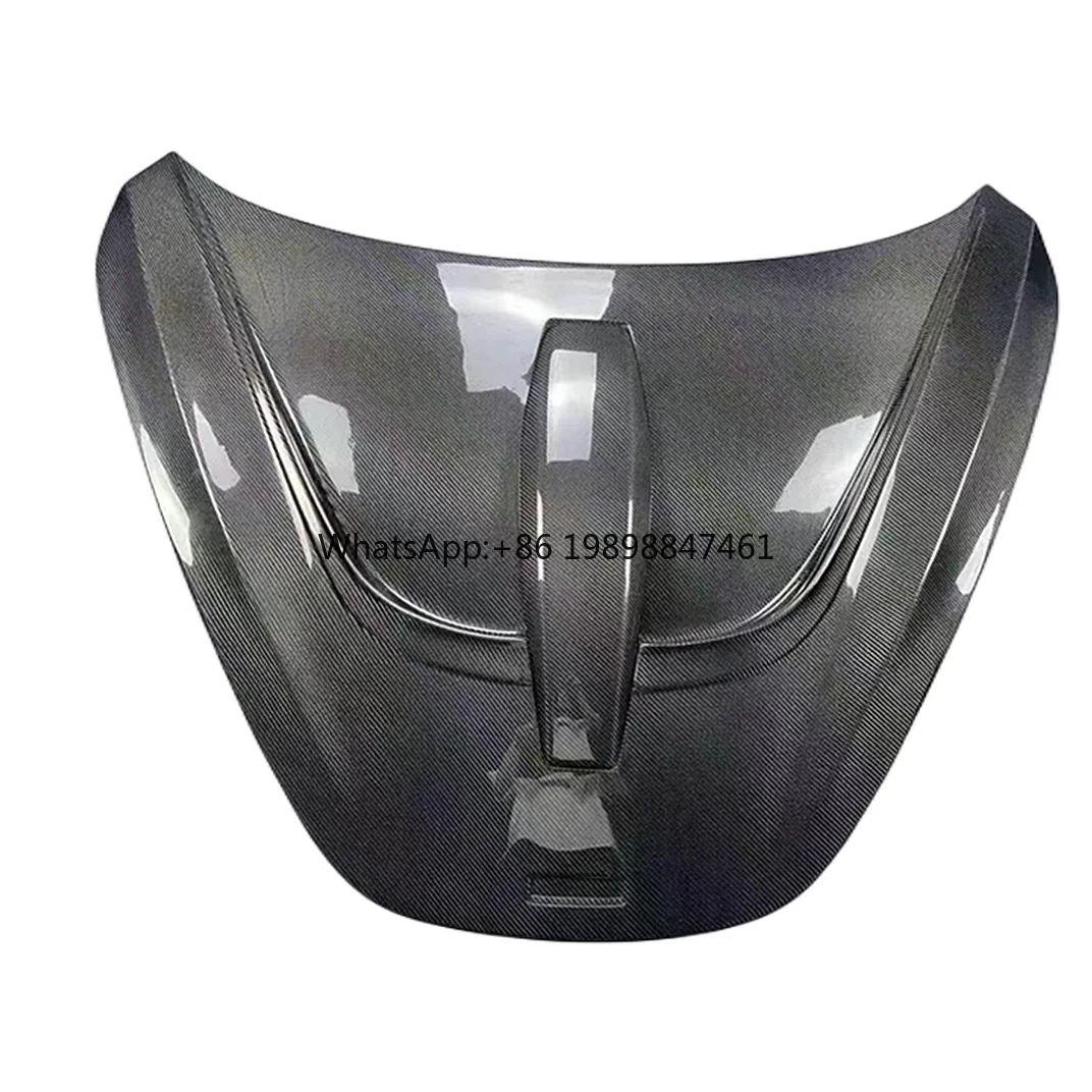 

V Style Dry Carbon Fiber Front Bonnet Front Cover Engine Hood for Mclaren 720S