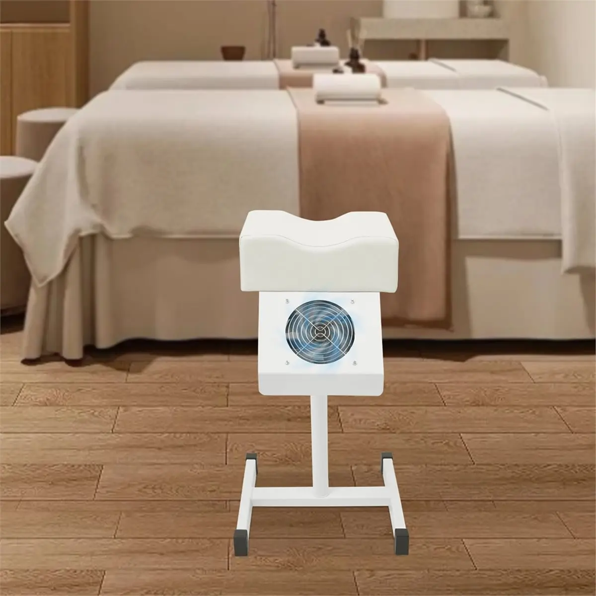 

2026 New Professional Pedicure Stool Height Adjustable Manicure Chair Beauty Salon Spa Lift Stool Footrest Bench A EU Plug