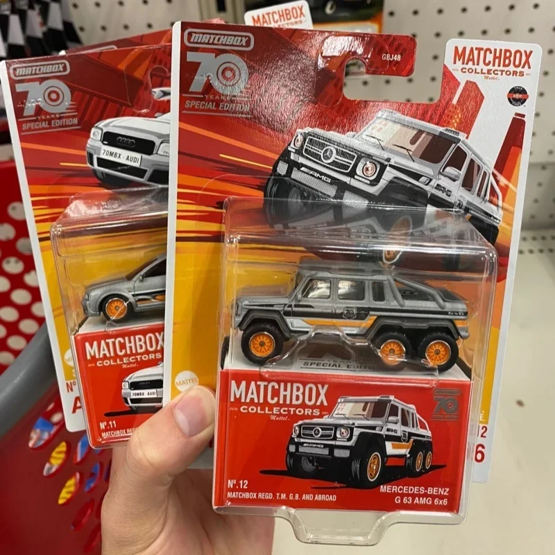 Collectores Matchbox para Toyota 4RUNNER, modelo de coche de aleación fundida, juguetes de regalos de cumpleaños, GBJ48 1/64 Porsche 911, nuevo