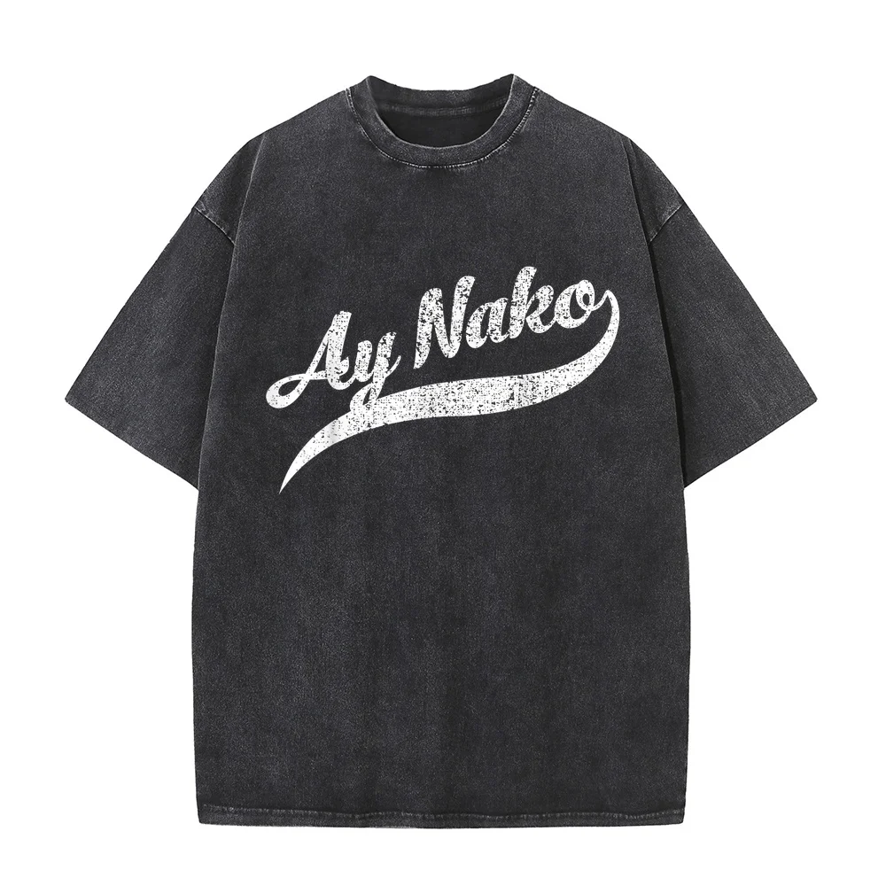Funny Saying Ay Nako Annoyed Filipino Expression Men Women T-Shirt Men's T-Shirts Short Sleeve Y2k Quote Tee Graphic Humor