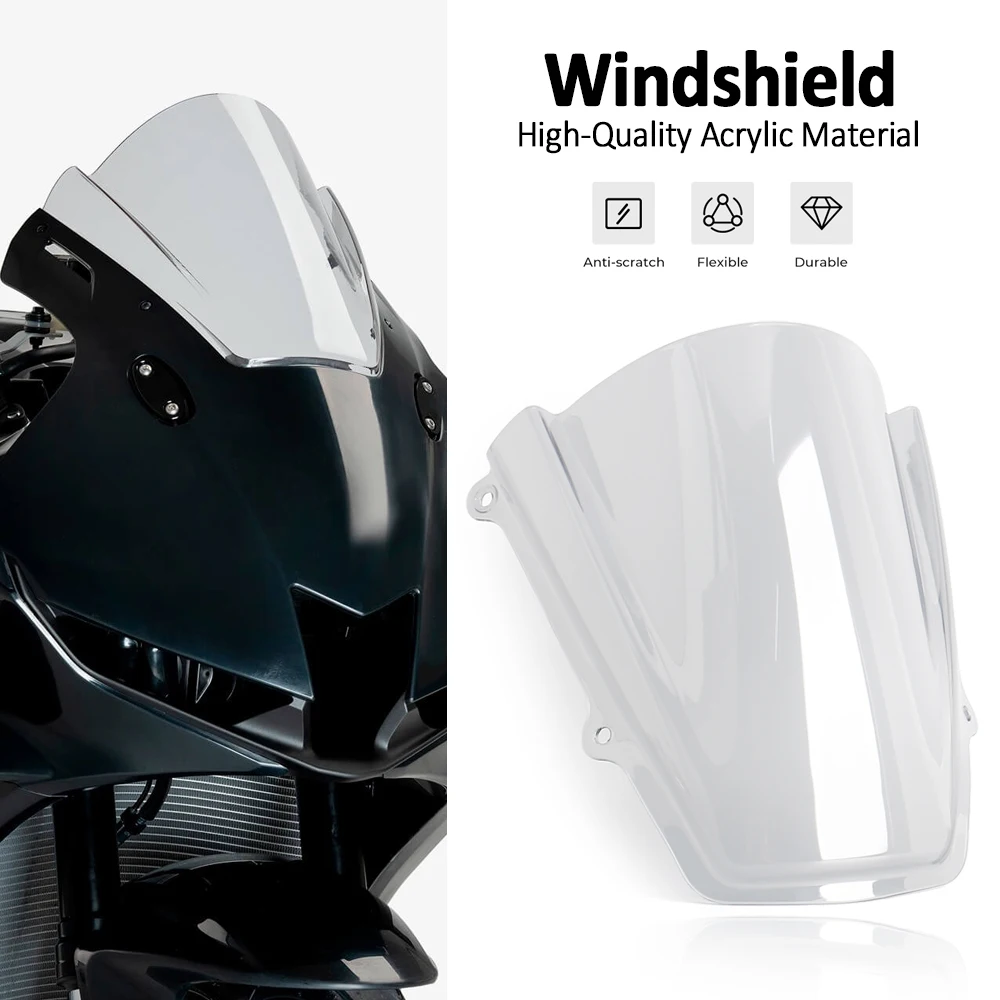 

2025 Motorcycle Windscreen Windshield Cover Screen Deflector For Honda CBR600RR CBR600 RR CBR 600 RR 600RR 2021 2022 2023 2024