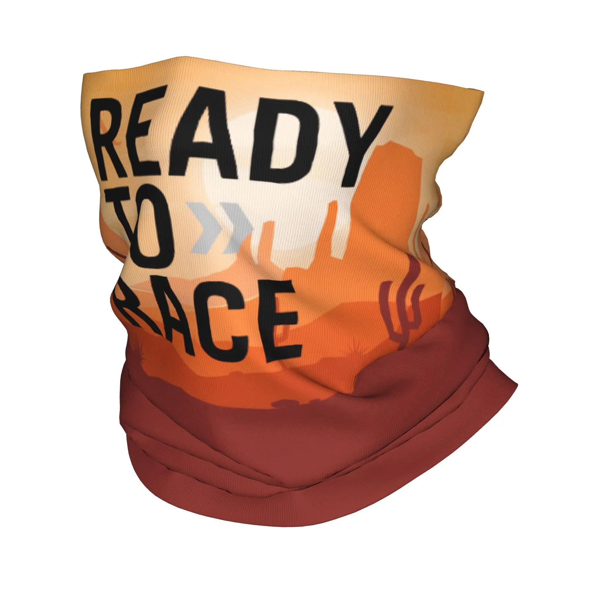 Custom Motors Ready To Race Neck Gaiter Men Women UV Protection Winter Enduro Cross  Bandana Scarf for Ski
