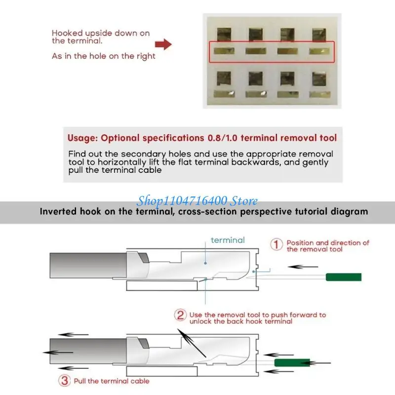 

y1gd Car Terminal Removal Release Pin Electrical Wiring Connector Pin Repair Removal