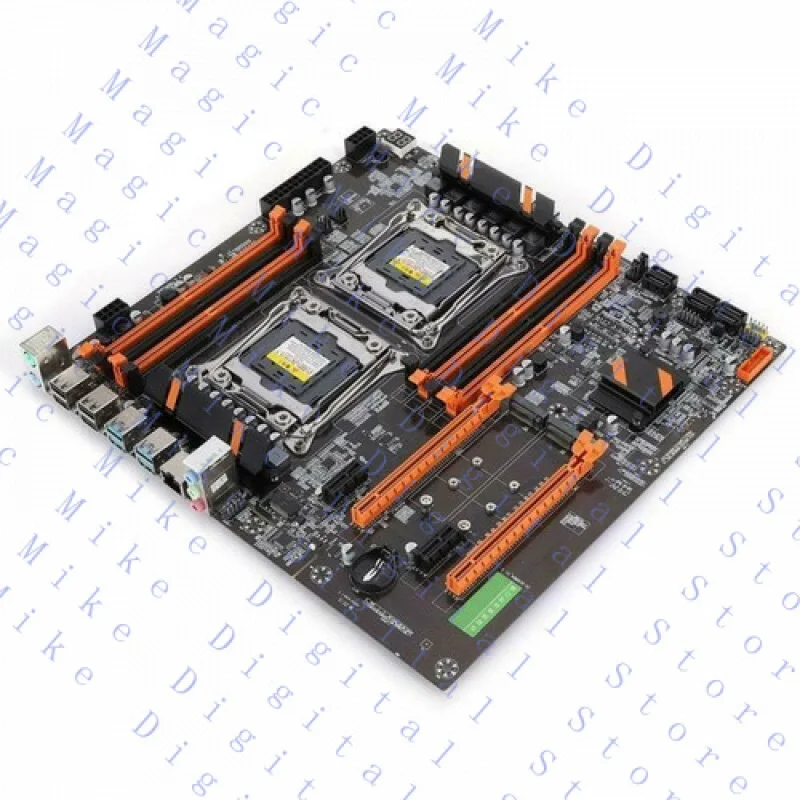 UU  X99 Dual Socket Server Motherboard Mainboard FCLGA2011-3 For Intel E5-2680 V4