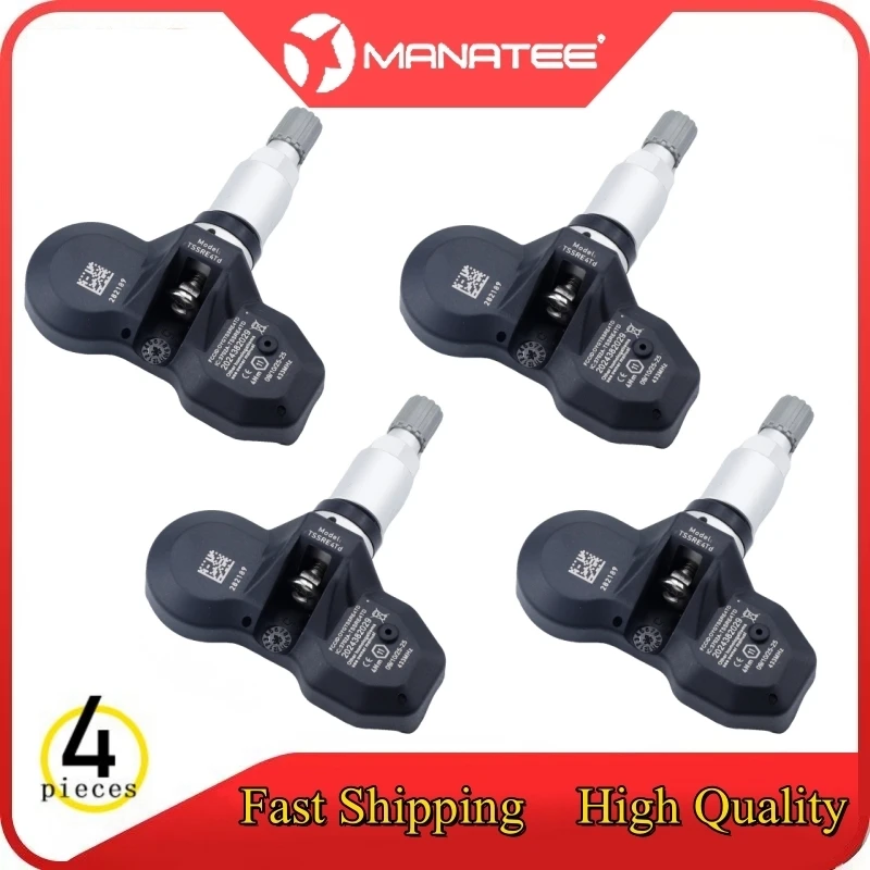 4pcs Tire Pressure Sensor 433Mhz 282189 For Ferrari 458 ltalia 2009-2020 Martin Rapide 2010-2020 Maserati GranSport 2005-2006