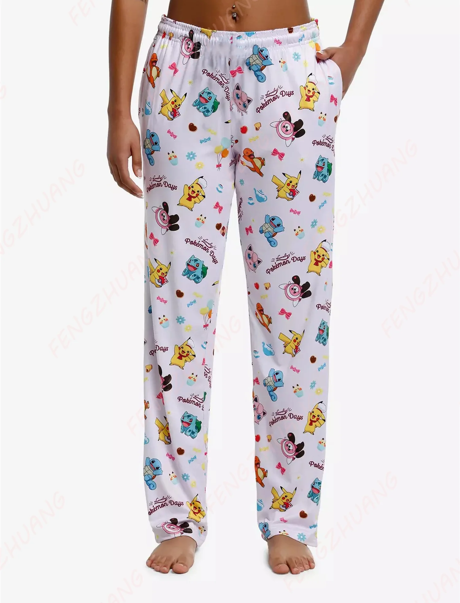 pokemon-adoravel-dias-lanches-calcas-de-pijama-homens-e-mulheres-calcas-proximas-roupas-para-casa-calcas-casuais-soltas-calcas-de-dormir