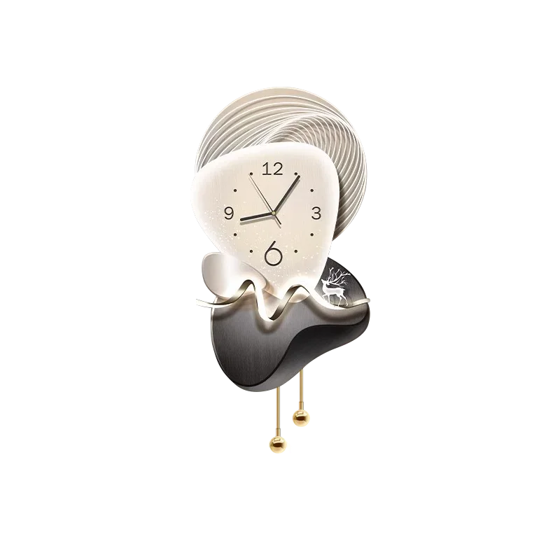 #Electronic Design Wall Watch Clock Luxury Unique Modern Large Wall Clock Bedroom Classic Metal Relojes De Pared Decoration