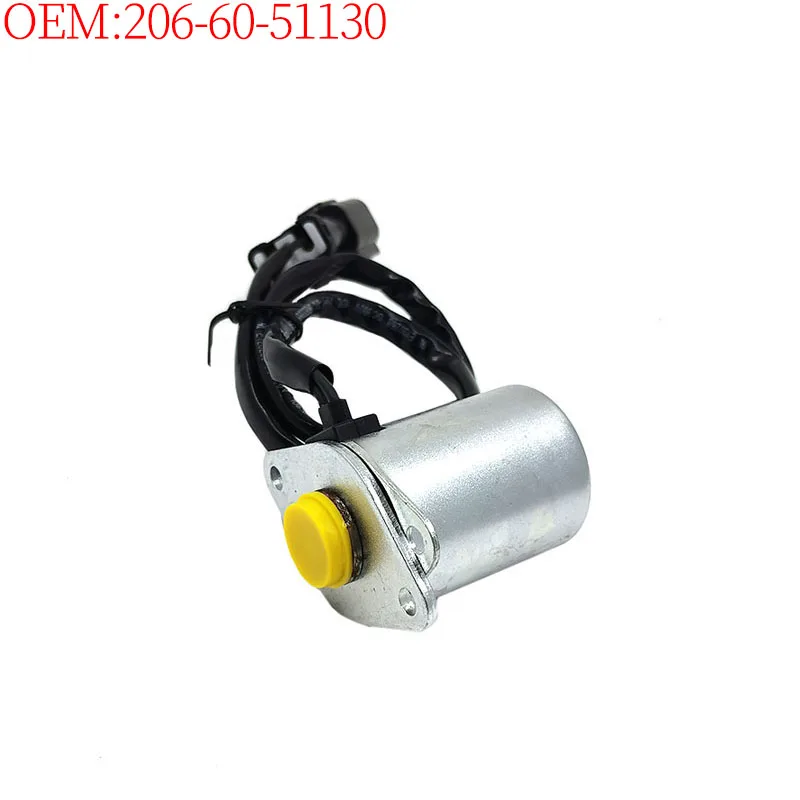 

Excavator Accessories Suitable for Komatsu PC200-6 Rotating Solenoid Valve (Big Square Plug) 206-60-51130 2066051130 New Parts