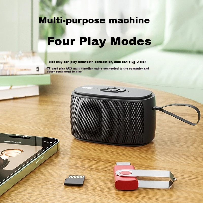 SOAIY C35 Mini Wireless Music Speaker Portable Bluetooth Music Player Outdoor Hifi High Fidelity Camping Customized Speaker