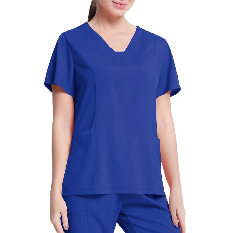 Surgical Gown Set, Doctor's Short Sleeved Nurse's Gown, Beauty Salon, Dental Brush, Towel, Elastic Thin Hand Towel