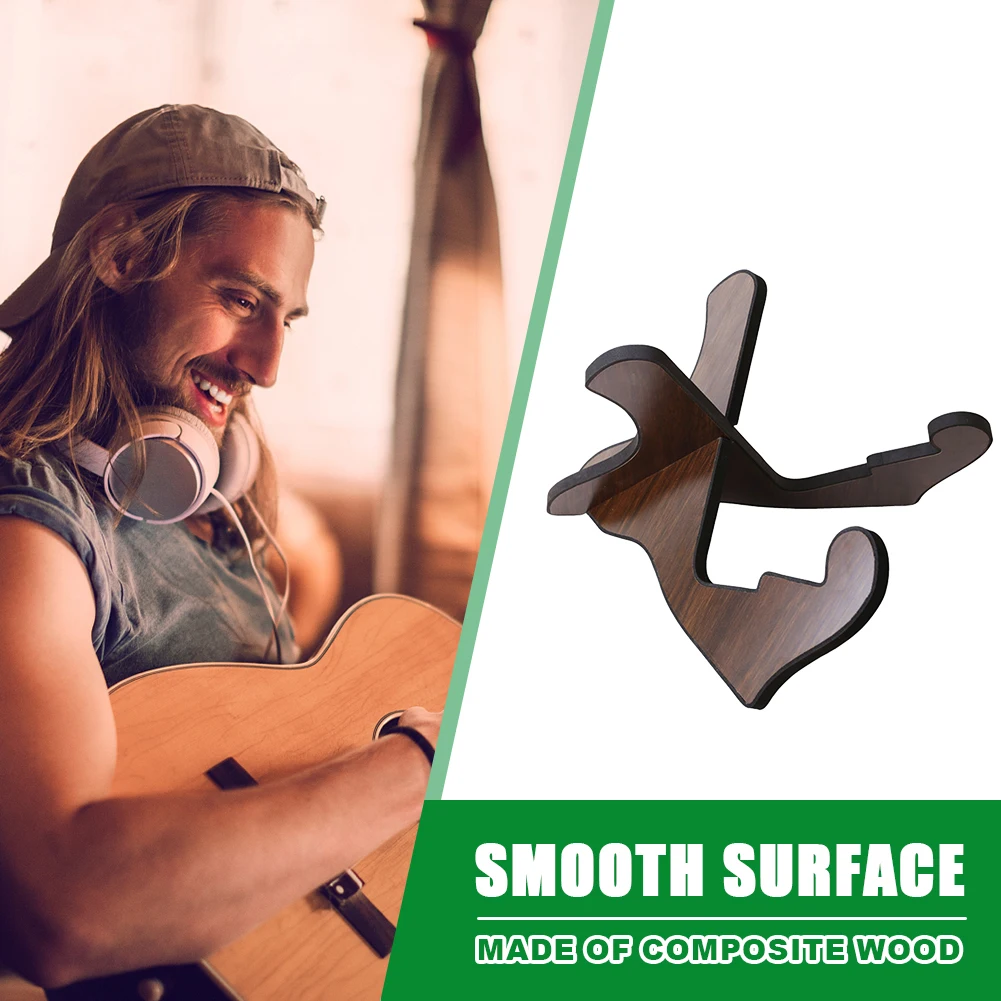 Houten Gitaarstandaard Instrumentonderdeel Accessoires Gitaarstandaard Rack Verticale Ukelele Display Muzikale Snaren Opvouwbare Houder Stand