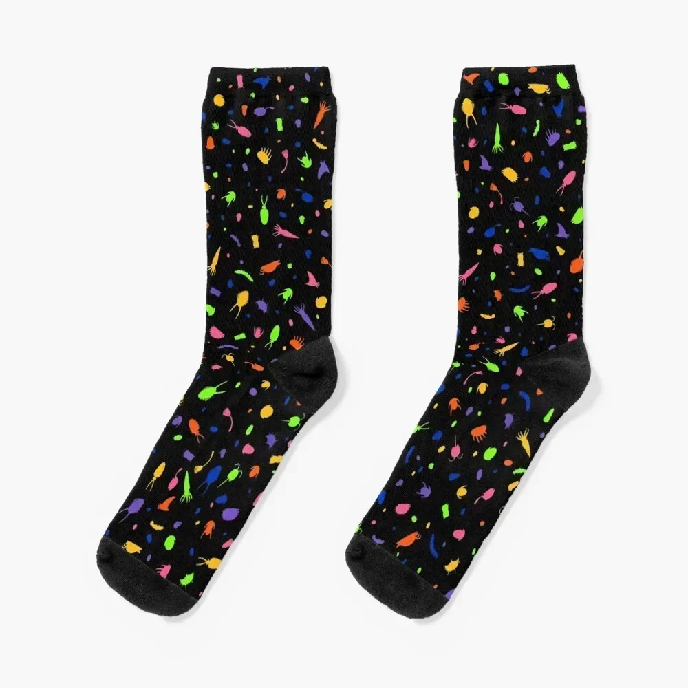 

Cambrian Creature Confetti Pattern Socks new in's christmass gift golf winter thermal Socks Girl Men's