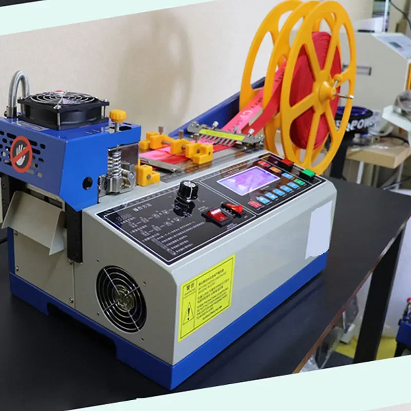 Ribbon Computer Tape Cutting Machine Hot Cold Belt Breaker Zipper Automatic Cutting Machine Ribbon Hot Cutting Machine