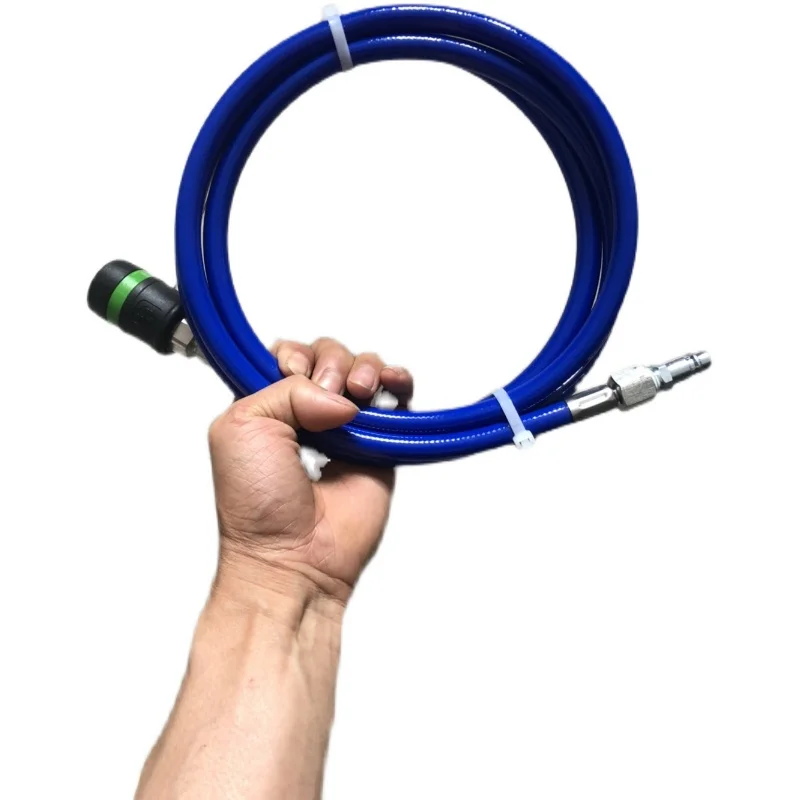 

Pneumatic Grinding Head Vacuum Pipe Matching Air Supply European Standard Quick Connector Length